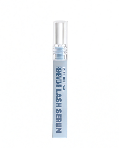 BABE ORIGINAL Renewing Lash Serum – Peptide-Infused Eyelash Serum for Fuller, Longer-Looking Natural Lashes, Lash Enhancing Treatment with Nourishing Botanicals, Vegan & Cruelty-Free Gentle