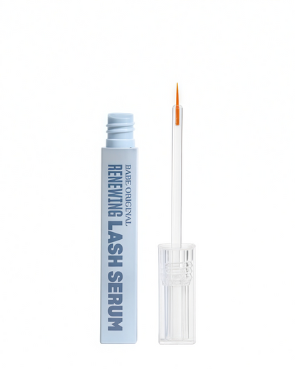 BABE ORIGINAL Renewing Lash Serum – Peptide-Infused Eyelash Serum for Fuller, Longer-Looking Natural Lashes, Lash Enhancing Treatment with Nourishing Botanicals, Vegan & Cruelty-Free Gentle