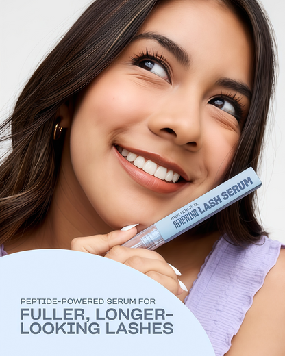BABE ORIGINAL Renewing Lash Serum – Peptide-Infused Eyelash Serum for Fuller, Longer-Looking Natural Lashes, Lash Enhancing Treatment with Nourishing Botanicals, Vegan & Cruelty-Free Gentle